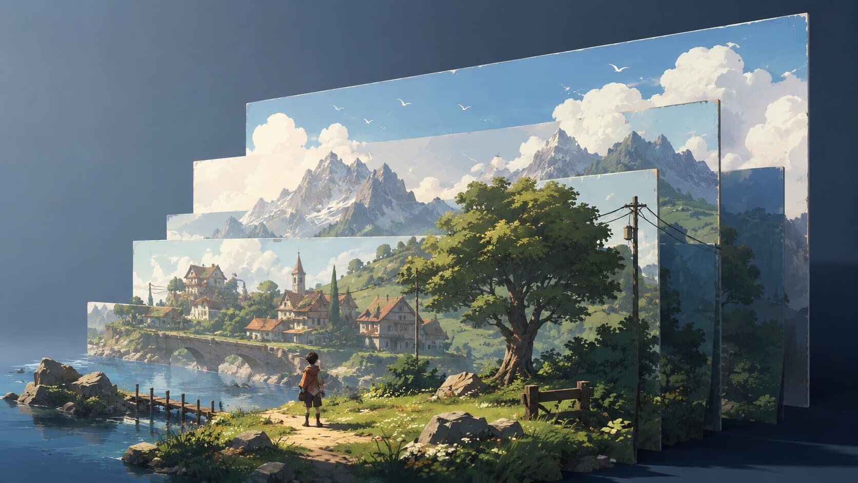 2.5D animation from the Still Motion series by Alexander Kiesel