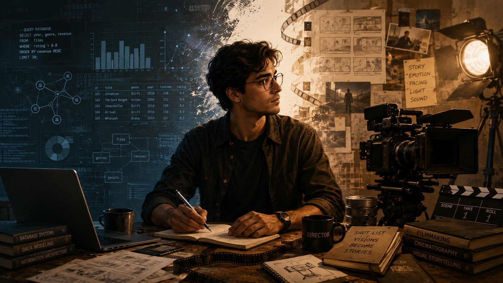 From Data Management to Filmmaking — Alexander Kiesel