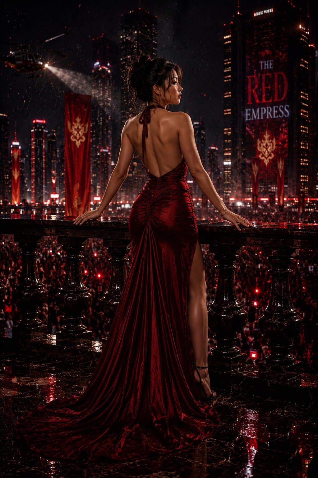 Red Empress movie still featuring Yuki Asakura in a cinematic role