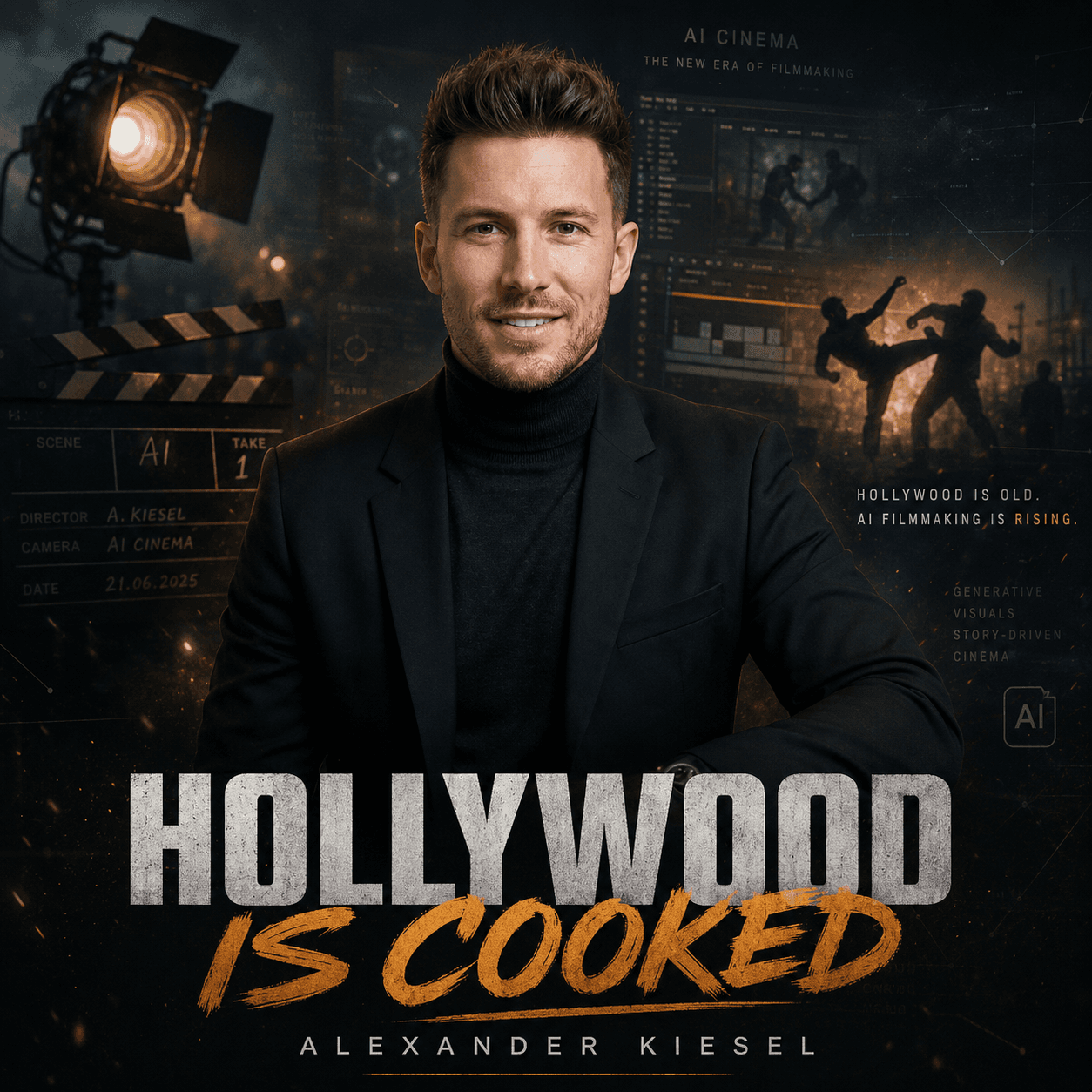 Hollywood Is Cooked single cover by Alexander Kiesel